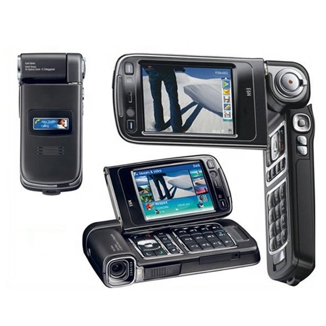 For Nok N93 Original Factory Unlocked Simple Cheap 3G Classic Flip Unlocked Mobile Cell Phone By Post
